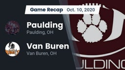 Recap: Paulding  vs. Van Buren  2020