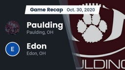 Recap: Paulding  vs. Edon  2020