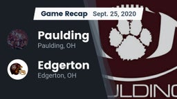 Recap: Paulding  vs. Edgerton  2020