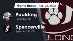 Recap: Paulding  vs. Spencerville  2022