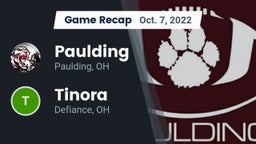 Recap: Paulding  vs. Tinora  2022