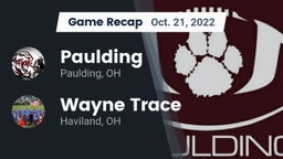 Recap: Paulding  vs. Wayne Trace  2022