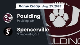 Recap: Paulding  vs. Spencerville  2023