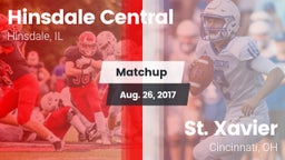 Matchup: Hinsdale Central vs. St. Xavier  2017