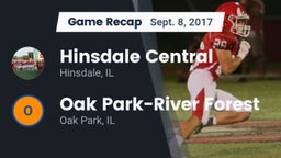 Recap: Hinsdale Central  vs. Oak Park-River Forest  2017