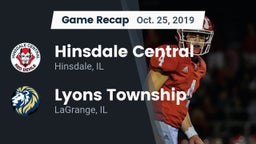 Recap: Hinsdale Central  vs. Lyons Township  2019