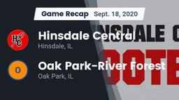 Recap: Hinsdale Central  vs. Oak Park-River Forest  2020