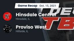 Recap: Hinsdale Central  vs. Proviso West  2021