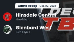 Recap: Hinsdale Central  vs. Glenbard West  2021