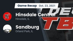 Recap: Hinsdale Central  vs. Sandburg  2021