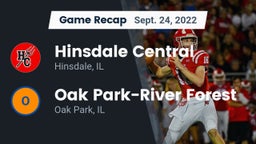 Recap: Hinsdale Central  vs. Oak Park-River Forest  2022