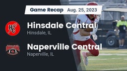 Recap: Hinsdale Central  vs. Naperville Central  2023