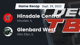 Recap: Hinsdale Central  vs. Glenbard West  2023