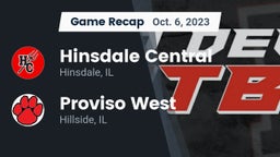 Recap: Hinsdale Central  vs. Proviso West  2023