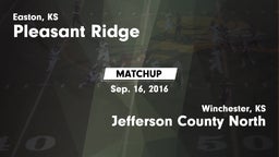 Matchup: Pleasant Ridge vs. Jefferson County North  2016