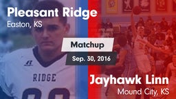 Matchup: Pleasant Ridge vs. Jayhawk Linn  2016