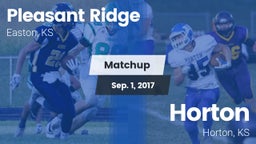 Matchup: Pleasant Ridge vs. Horton  2017