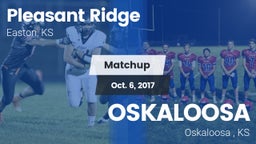 Matchup: Pleasant Ridge vs. OSKALOOSA  2017