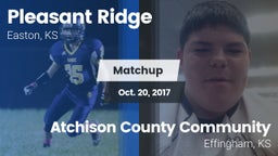 Matchup: Pleasant Ridge vs. Atchison County Community  2017