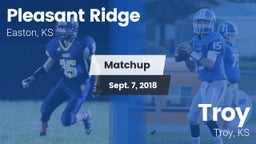 Matchup: Pleasant Ridge vs. Troy  2018