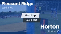 Matchup: Pleasant Ridge vs. Horton  2018