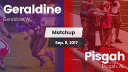 Matchup: Geraldine vs. Pisgah  2017
