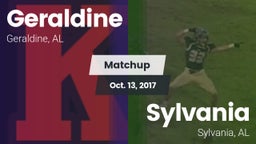 Matchup: Geraldine vs. Sylvania  2017