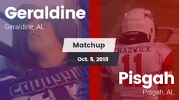 Matchup: Geraldine vs. Pisgah  2018