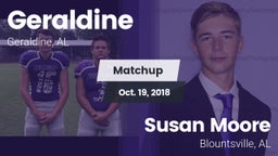 Matchup: Geraldine vs. Susan Moore  2018