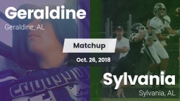 Matchup: Geraldine vs. Sylvania  2018
