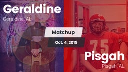 Matchup: Geraldine vs. Pisgah  2019