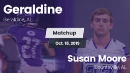 Matchup: Geraldine vs. Susan Moore  2019