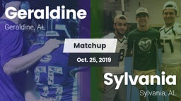 Matchup: Geraldine vs. Sylvania  2019