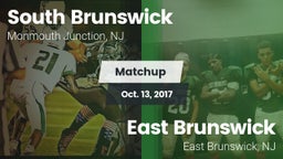 Matchup: South Brunswick vs. East Brunswick  2017