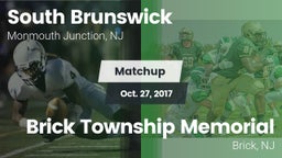 Matchup: South Brunswick vs. Brick Township Memorial  2017