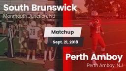 Matchup: South Brunswick vs. Perth Amboy  2018