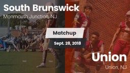 Matchup: South Brunswick vs. Union  2018
