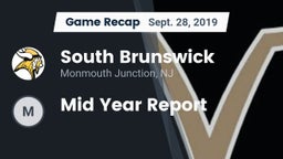 Recap: South Brunswick  vs. Mid Year Report 2019