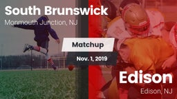 Matchup: South Brunswick vs. Edison  2019