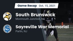 Recap: South Brunswick  vs. Sayreville War Memorial  2021