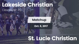 Matchup: Lakeside Christian vs. St. Lucie Christian 2017