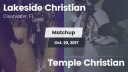 Matchup: Lakeside Christian vs. Temple Christian 2017