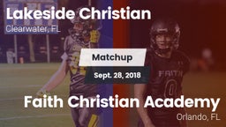 Matchup: Lakeside Christian vs. Faith Christian Academy 2018