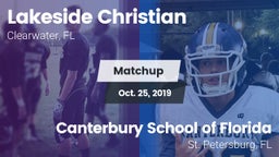 Matchup: Lakeside Christian vs. Canterbury School of Florida 2019