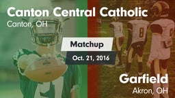 Matchup: Canton Central Catho vs. Garfield  2016