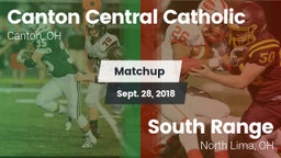Matchup: Canton Central Catho vs. South Range 2018