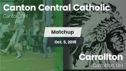 Matchup: Canton Central Catho vs. Carrollton  2018