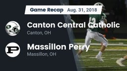 Recap: Canton Central Catholic  vs. Massillon Perry  2018
