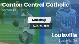 Matchup: Canton Central Catho vs. Louisville  2020