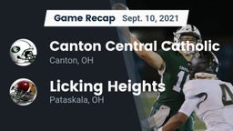 Recap: Canton Central Catholic  vs. Licking Heights  2021